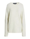 Daniele Fiesoli Man Sweater Light Grey Size L Baby Alpaca Wool, Merino Wool In Gray