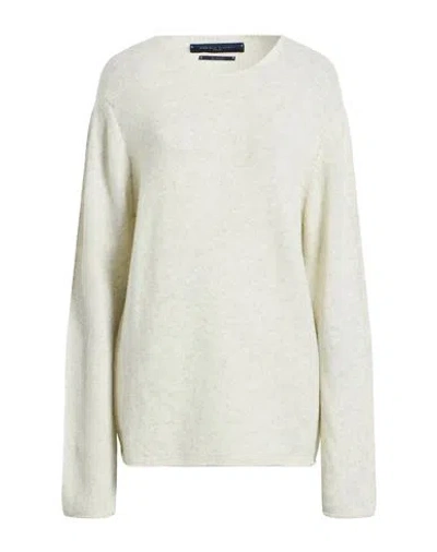Daniele Fiesoli Man Sweater Light Grey Size L Baby Alpaca Wool, Merino Wool In Neutral