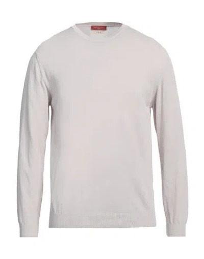 Daniele Fiesoli Man Sweater Light Grey Size L Cotton