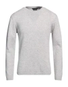 Daniele Fiesoli Man Sweater Light Grey Size L Geelong Wool