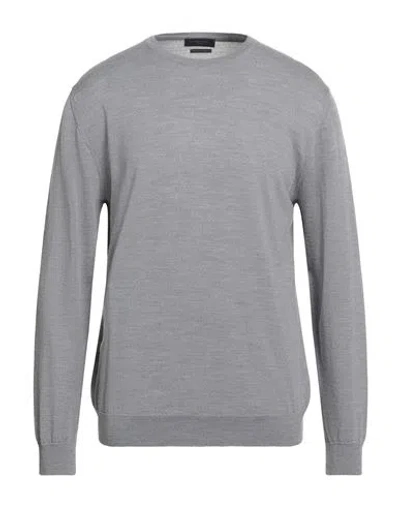 Daniele Fiesoli Man Sweater Light Grey Size S Merino Wool