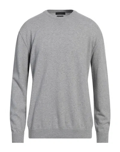 Daniele Fiesoli Man Sweater Light Grey Size Xxl Wool, Cashmere