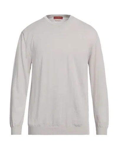 Daniele Fiesoli Man Sweater Light Grey Size Xxxl Cotton