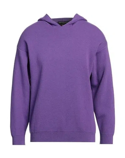 Daniele Fiesoli Man Sweater Light Purple Size M Merino Wool, Polyamide