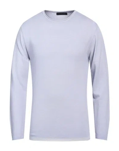 Daniele Fiesoli Man Sweater Lilac Size 3xl Merino Wool In Purple