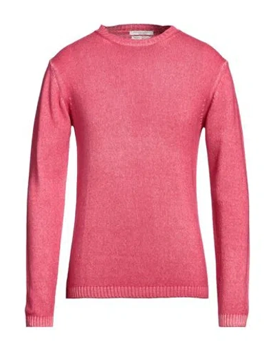 Daniele Fiesoli Man Sweater Magenta Size Xl Cashmere