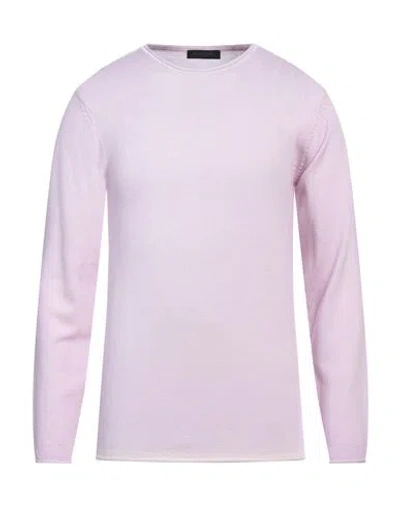 Daniele Fiesoli Man Sweater Light Purple Size 3xl Merino Wool