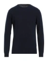 Daniele Fiesoli Man Sweater Midnight Blue Size Xxl Merino Wool, Cashmere