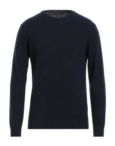 Daniele Fiesoli Man Sweater Midnight Blue Size 3xl Merino Wool, Cashmere