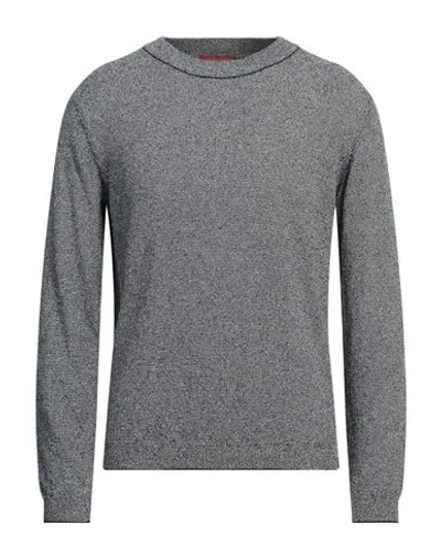 DANIELE FIESOLI DANIELE FIESOLI MAN SWEATER MIDNIGHT BLUE SIZE L COTTON, POLYAMIDE