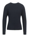 Daniele Fiesoli Man Sweater Midnight Blue Size L Merino Wool, Polyamide, Nylon
