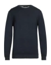 Daniele Fiesoli Man Sweater Midnight Blue Size Xl Merino Wool
