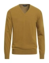 Daniele Fiesoli Man Sweater Military Green Size L Wool, Cashmere