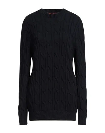 Daniele Fiesoli Man Sweater Navy Blue Size L Cotton