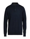 Daniele Fiesoli Man Sweater Navy Blue Size M Merino Wool