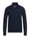Daniele Fiesoli Man Sweater Navy Size L Merino Wool