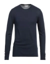 Daniele Fiesoli Man Sweater Navy Size L Silk In Blue