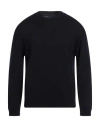 Daniele Fiesoli Man Sweater Navy Size M Merino Wool