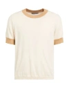 Daniele Fiesoli Man Sweater Off White Size L Cotton