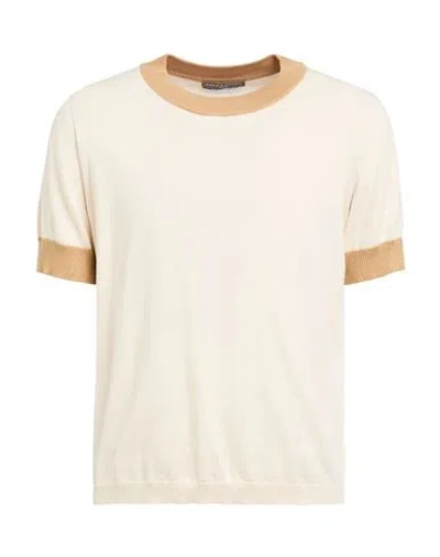 Daniele Fiesoli Man Sweater Off White Size L Cotton