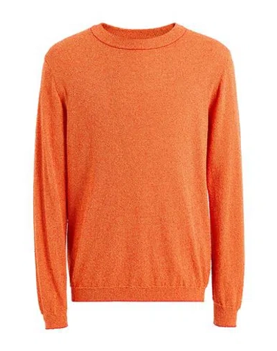 DANIELE FIESOLI DANIELE FIESOLI MAN SWEATER ORANGE SIZE L COTTON, POLYAMIDE