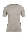 Daniele Fiesoli Man Sweater Sage Green Size M Silk In Gray