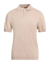 Daniele Fiesoli Man Sweater Sand Size M Linen, Cotton In Beige