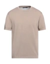 Daniele Fiesoli Man Sweater Sand Size M Organic Cotton, Silk In Beige