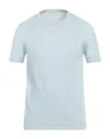 Daniele Fiesoli Man Sweater Sky Blue Size 3xl Cotton