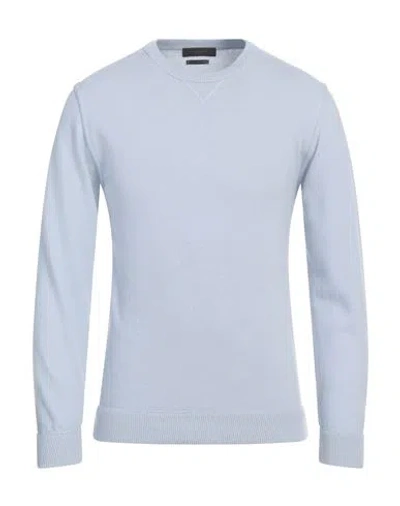Daniele Fiesoli Man Sweater Sky Blue Size M Wool, Cashmere
