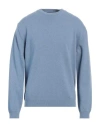Daniele Fiesoli Man Sweater Sky Blue Size S Wool, Cashmere