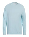 Daniele Fiesoli Man Sweater Sky Blue Size Xxxl Cotton