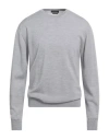 Daniele Fiesoli Man Sweater Slate Blue Size Xl Merino Wool