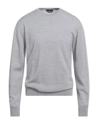Daniele Fiesoli Man Sweater Slate Blue Size Xl Merino Wool