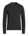 Daniele Fiesoli Man Sweater Steel Grey Size L Merino Wool