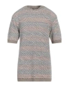 Daniele Fiesoli Man Sweater White Size L Linen, Cotton, Polyamide In White