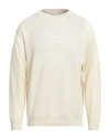 Daniele Fiesoli Man Sweater White Size M Merino Wool, Polyamide