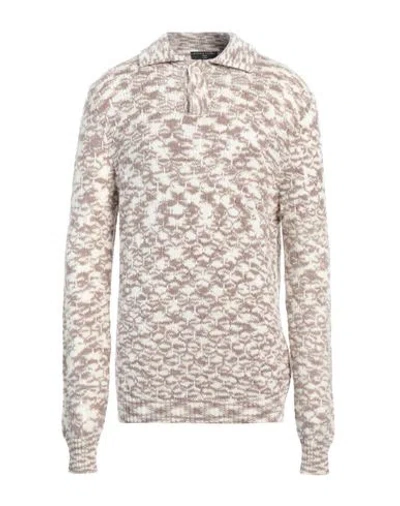 Daniele Fiesoli Man Sweater White Size L Merino Wool, Recycled Polyamide, Recycled Nylon
