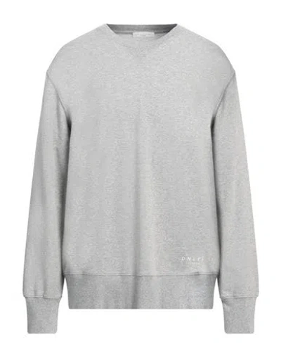 Daniele Fiesoli Man Sweatshirt Grey Size Xxl Cotton, Elastane In Grey