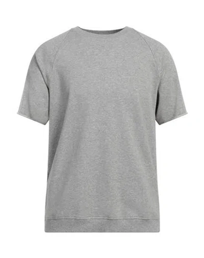 Daniele Fiesoli Man Sweatshirt Grey Size S Cotton, Elastane