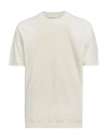 Daniele Fiesoli Man Sweatshirt Ivory Size L Cotton, Elastane In White