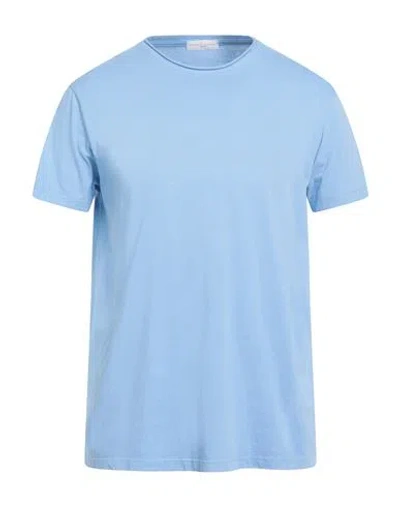Daniele Fiesoli Man T-shirt Azure Size Xxl Cotton