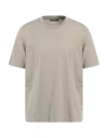 Daniele Fiesoli Man Sweater Light Grey Size L Cotton In Beige