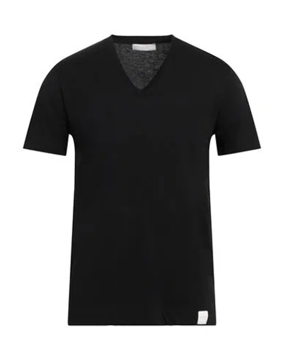 Daniele Fiesoli Man T-shirt Black Size M Cotton In Black