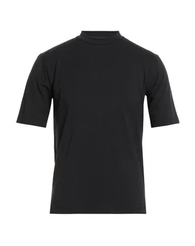 Daniele Fiesoli Man T-shirt Black Size S Cotton, Elastane