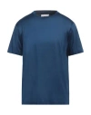 Daniele Fiesoli Man T-shirt Blue Size L Cotton