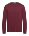 Daniele Fiesoli Man T-shirt Burgundy Size L Cotton