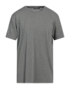 Daniele Fiesoli Man T-shirt Grey Size M Cupro, Elastane In Grey