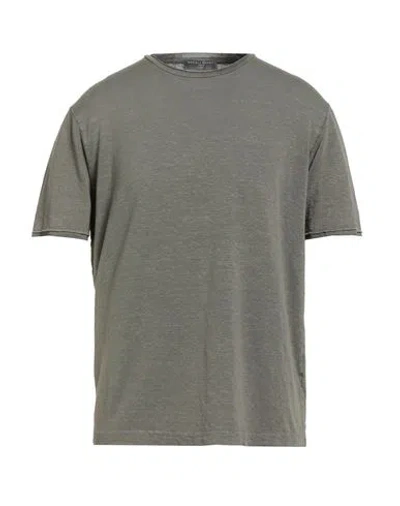Daniele Fiesoli Man T-shirt Light Green Size L Linen, Elastane