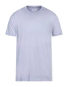 Daniele Fiesoli Man T-shirt Lilac Size S Cotton In Purple